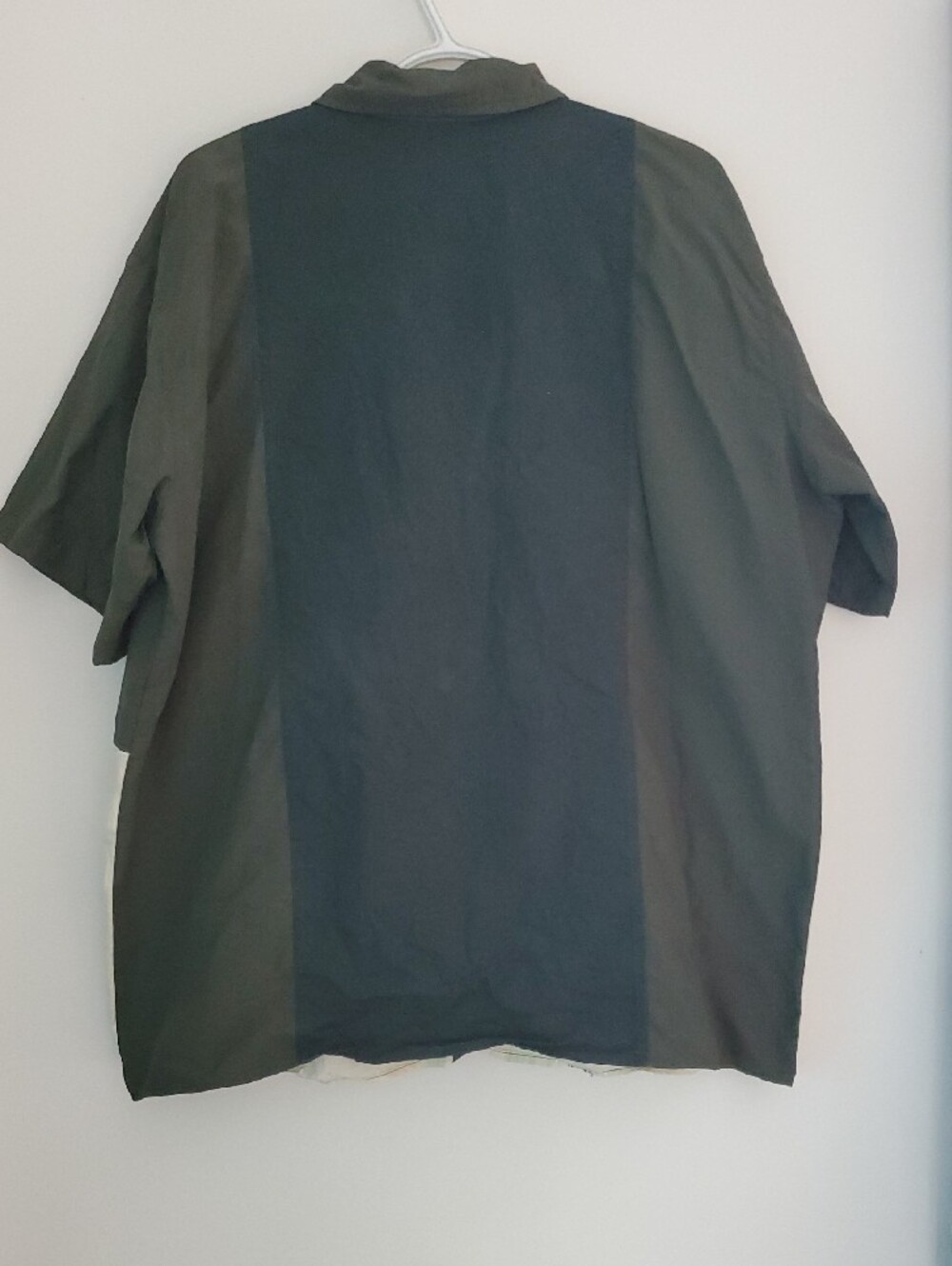 Colorblock Utility Button Up - Picture 3 of 8